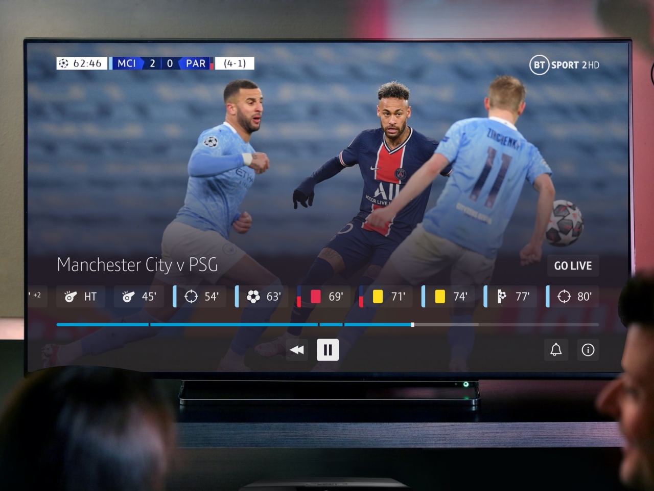 Enhancing the BT Sport live experience